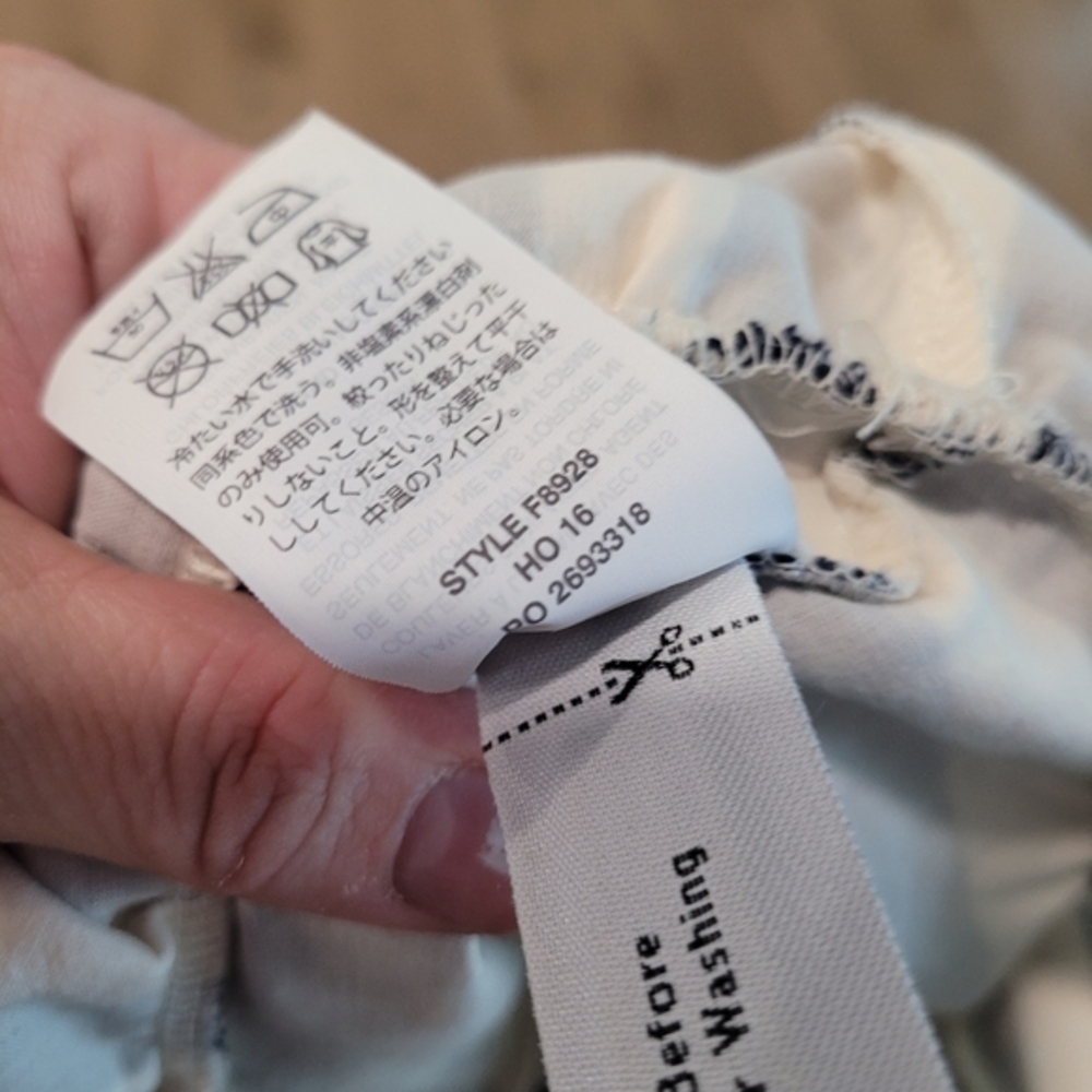 J.Crew Asymmetrical Striped‎ Ruffle Top - Picture 5 of 6